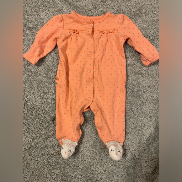 Child of Mine by Carters 0-3 Month bundle baby girl sleepers - Picture 3 of 10